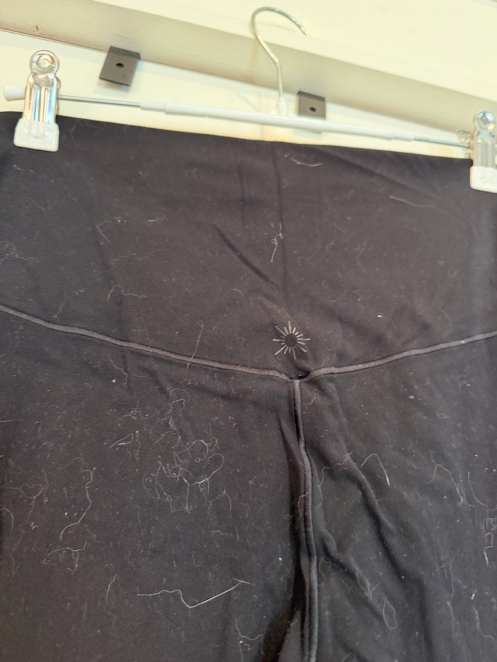 aerie Black 'Offline' High-Rise Leggings - Picture 4 of 5